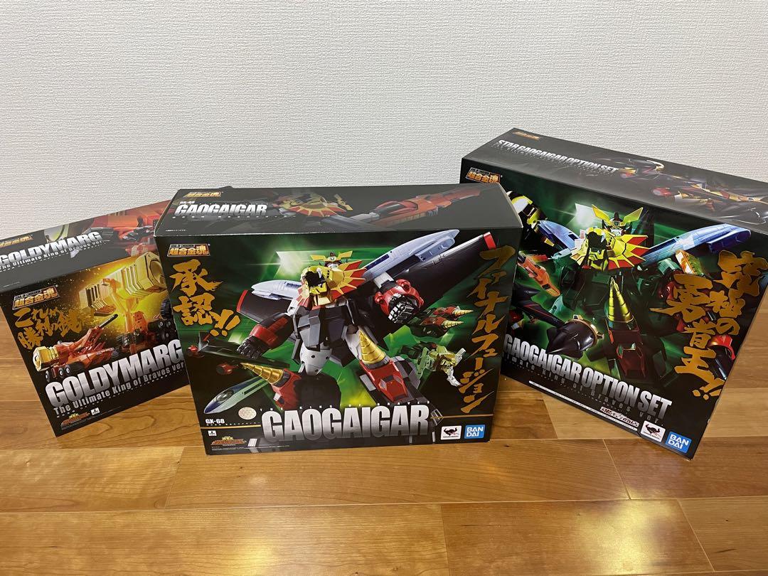 超合金魂ガオガイガー　スターガオガイガーオプションセット　ゴルディマーグ　セット