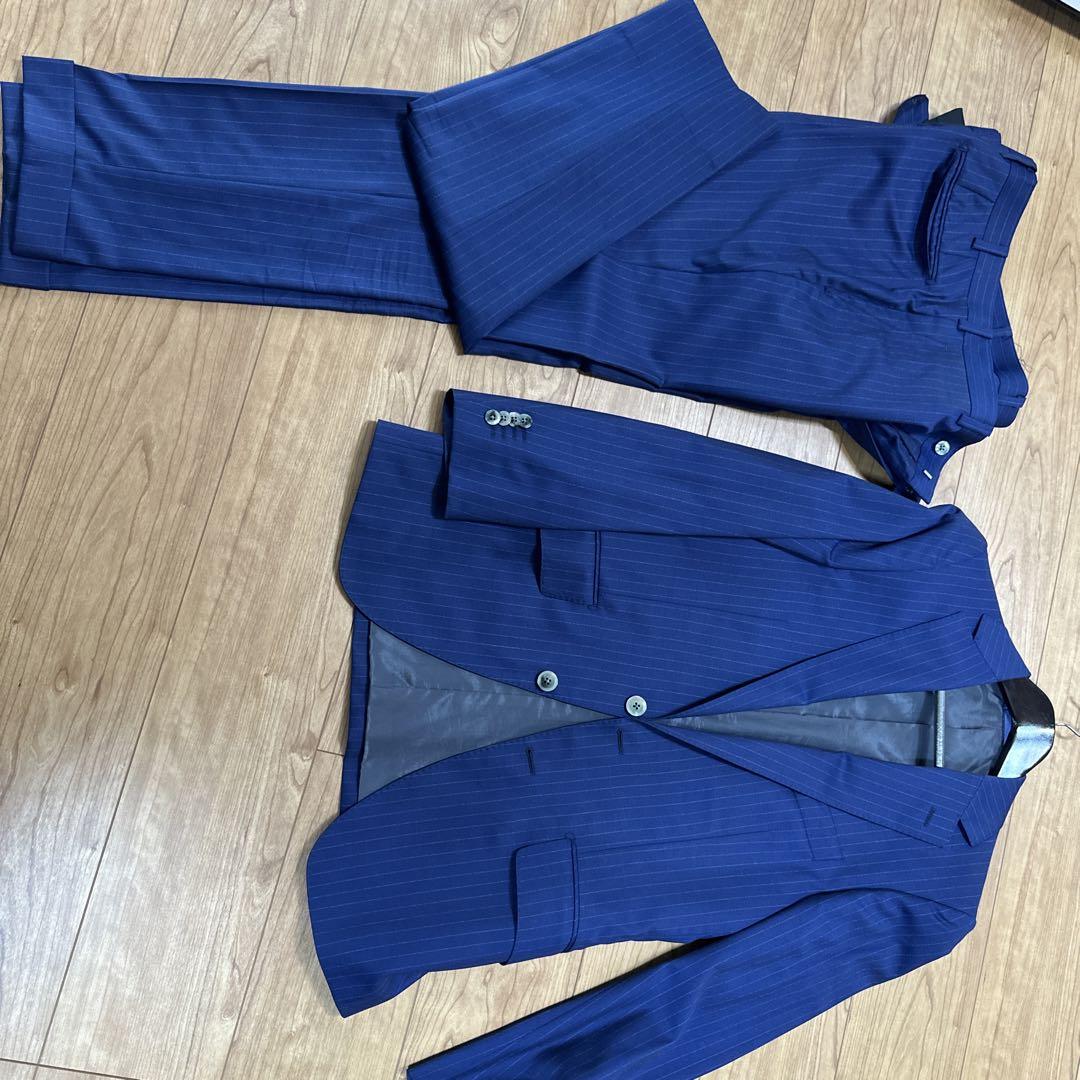 GINZA GLOBAL STYLE オーダースーツ　セットアップ　ブルー