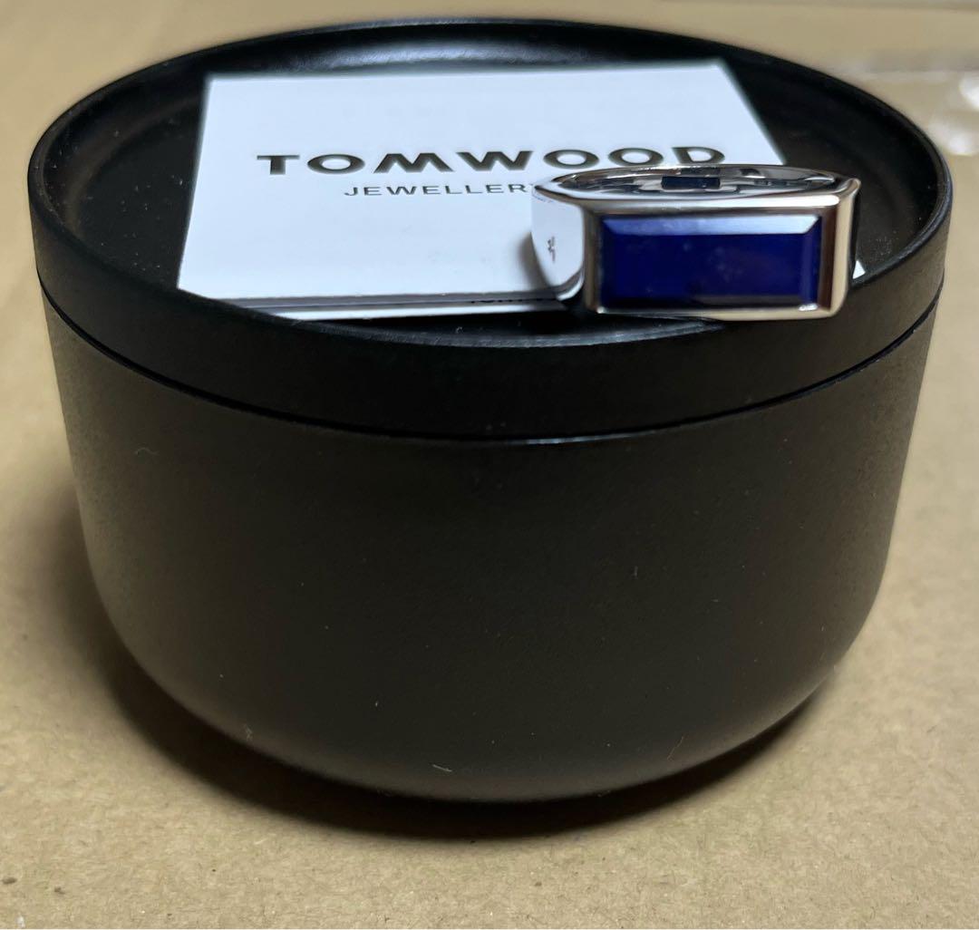 新品未使用　Tom Wood ピーキィ ラピスラズリ シルバーリング