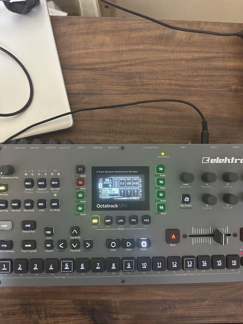 DTM・DAW elektron  octatrack mk2