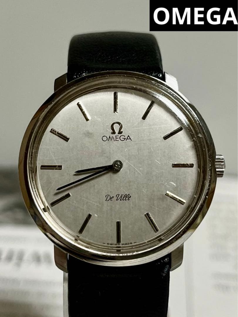 OMEGA オメガデビル　2針　手巻き
