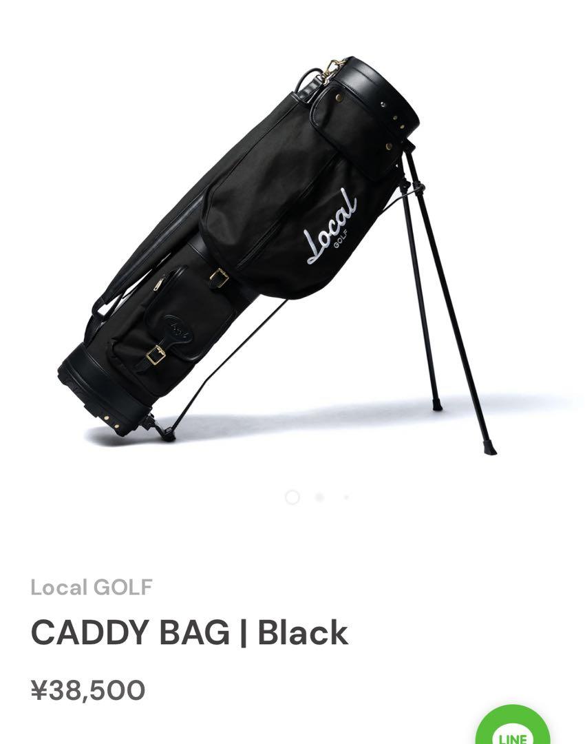 Local GOLF CADDY BAG  Black キャディバッグ