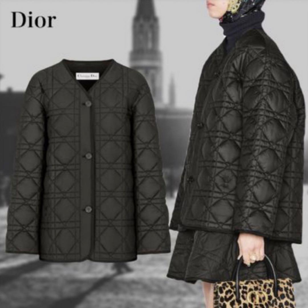 DIOR ディオール キルティング ジャケット ピーコート