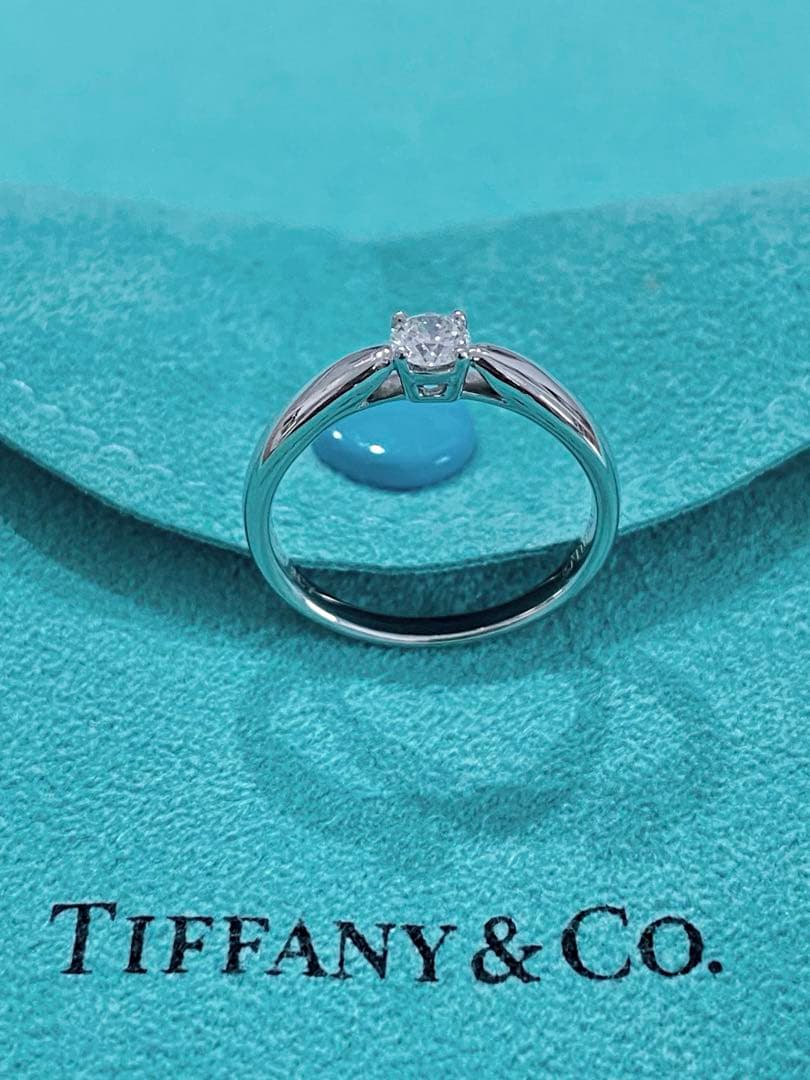 美品　お磨き済み　Tiffany ハーモニー　リング