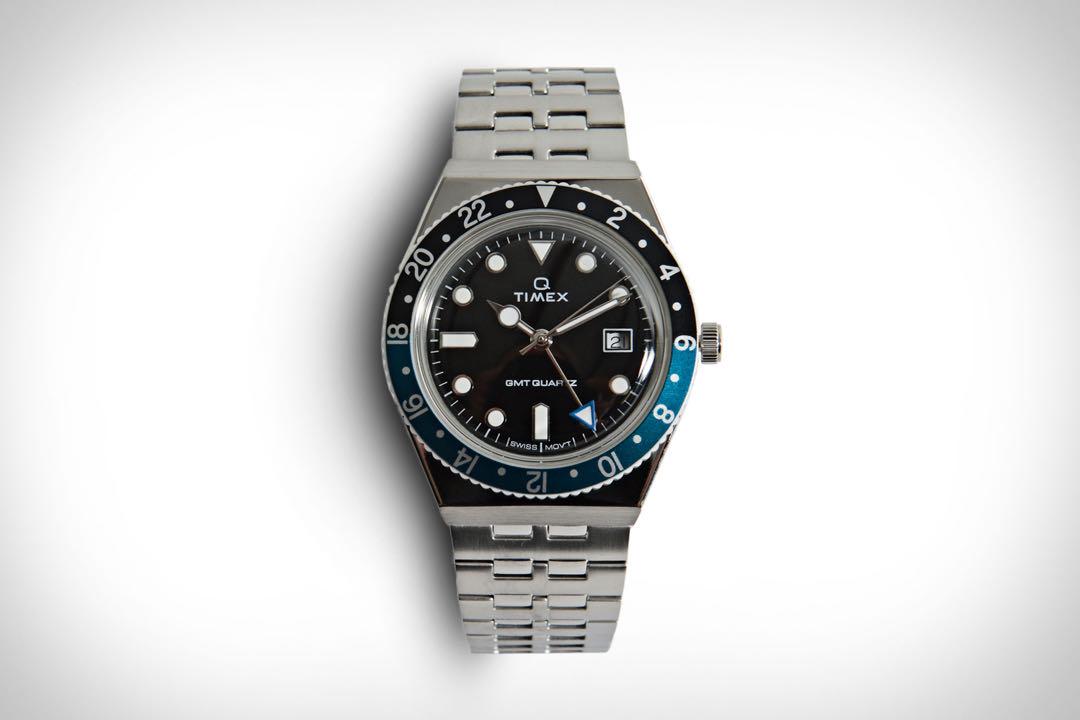Q TIMEX GMT バットマン