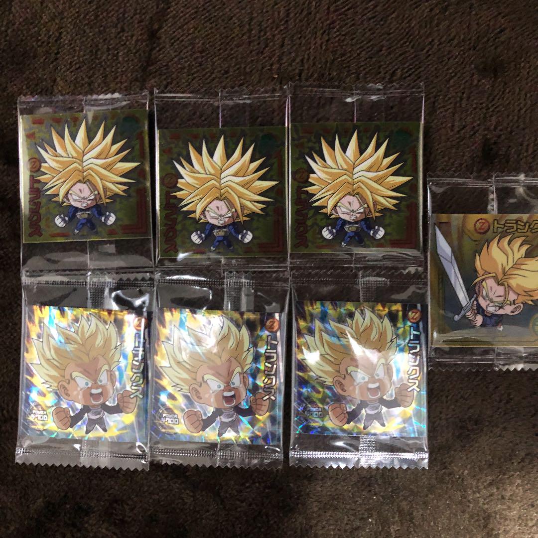 ドラゴンボール　ウエハースシール　トランクス