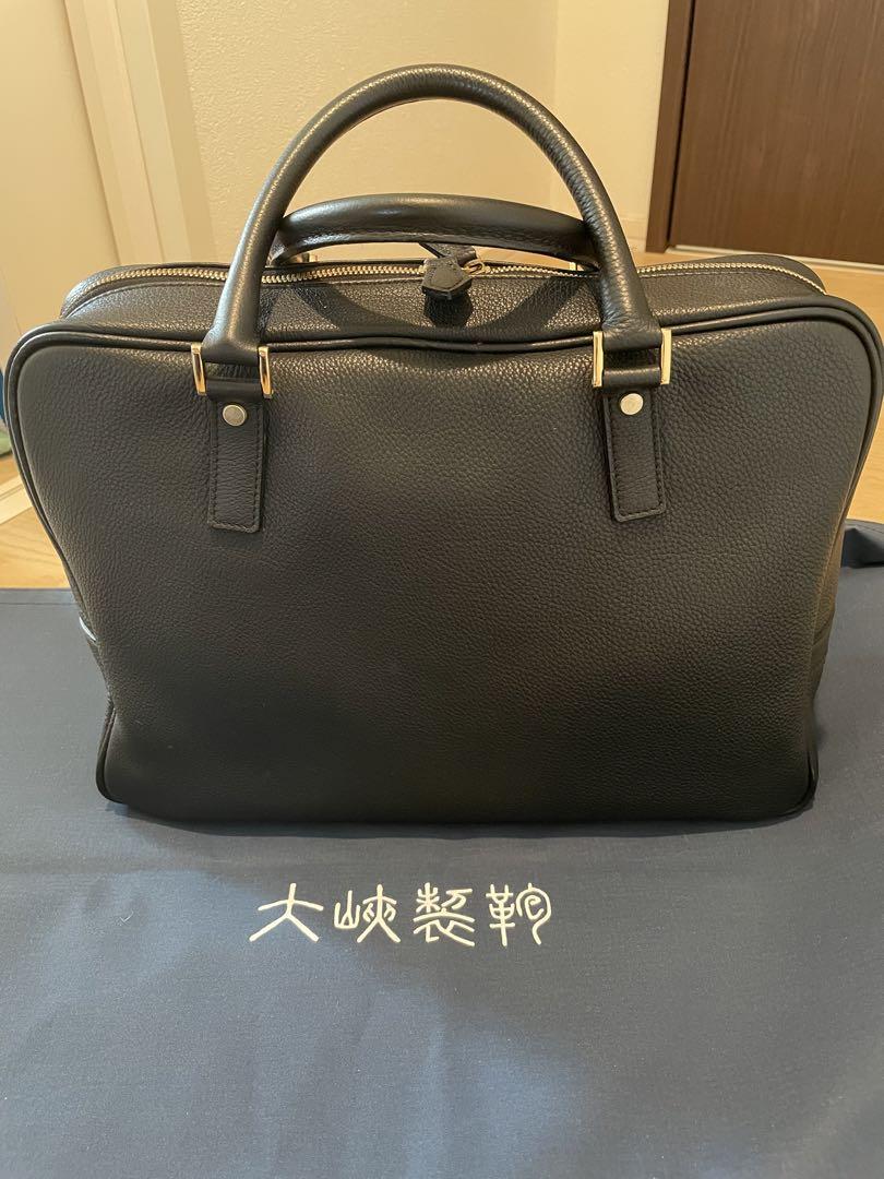 大峽製鞄　ビジネスバッグ　ブリーフケース　黒　美品