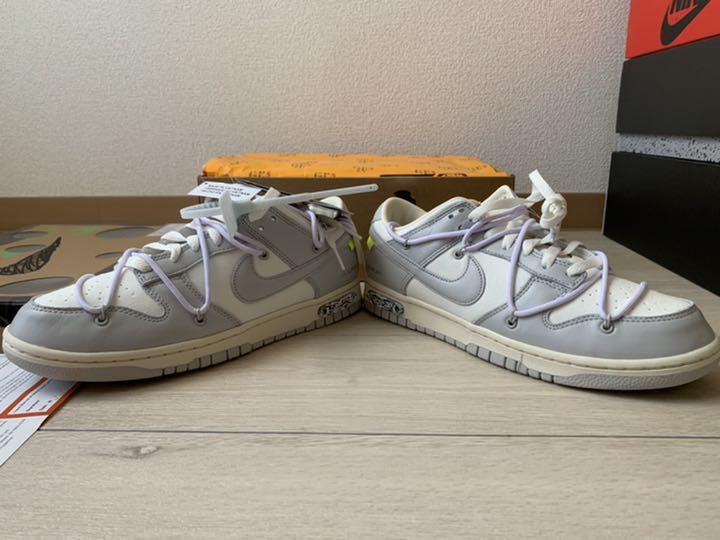 dunk off white 27.5 オフホワイト　ダンク　ロー