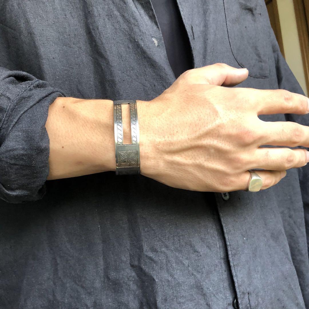 新品★「激レア」トゥアレグ　バングル ブレスレット　シルバー　ネイティブ　族