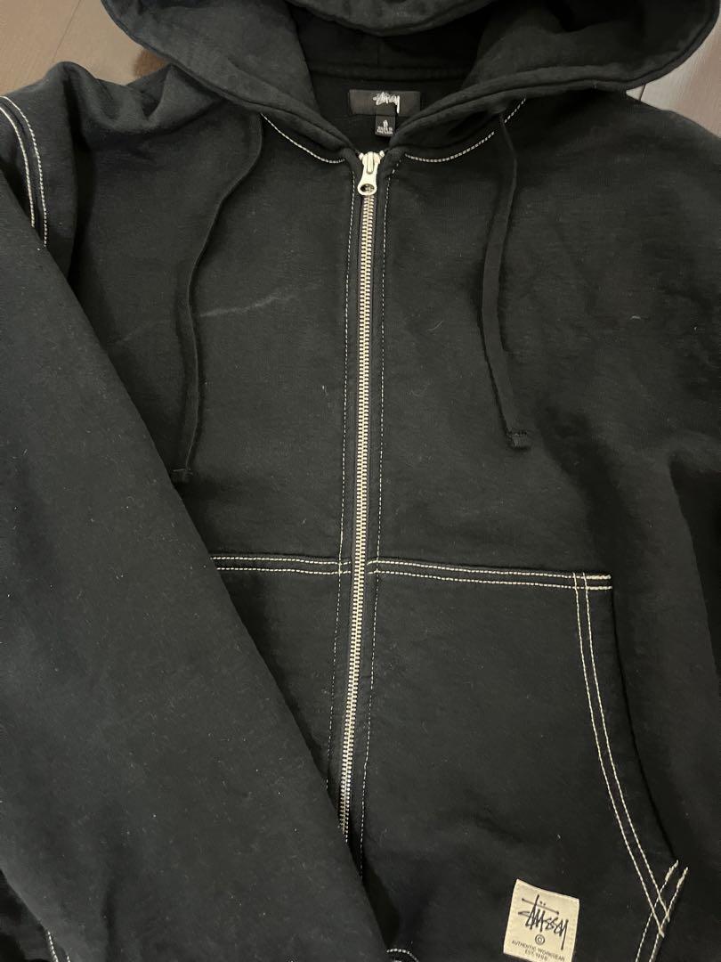 STUSSY ジップパーカー