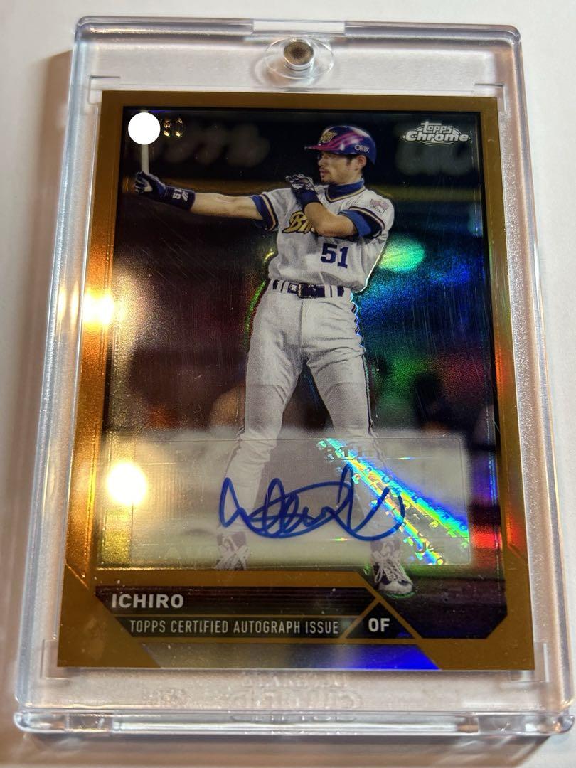 topps イチロー サインカード 50シリアル