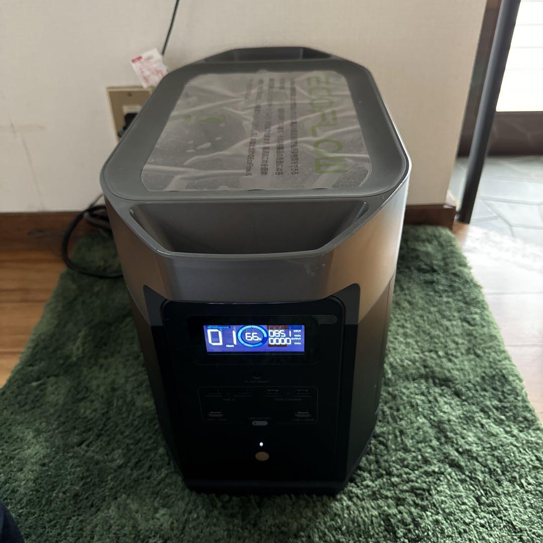 発電機・ポータブル電源 ECO-FLOW  DELTA MAX 1600wh