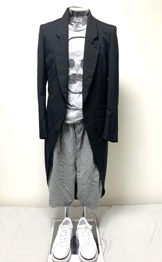 新品•BLACK COMME des  GARCONS モーニングジャケットM