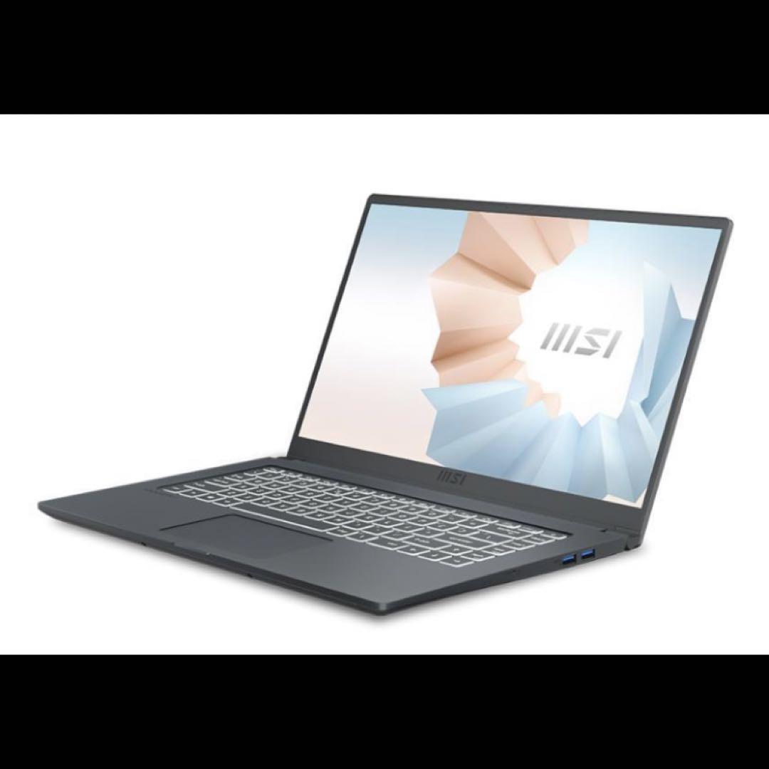 ②未開封 MSI フルHD 15.6インチ ノートパソコン　第10世代