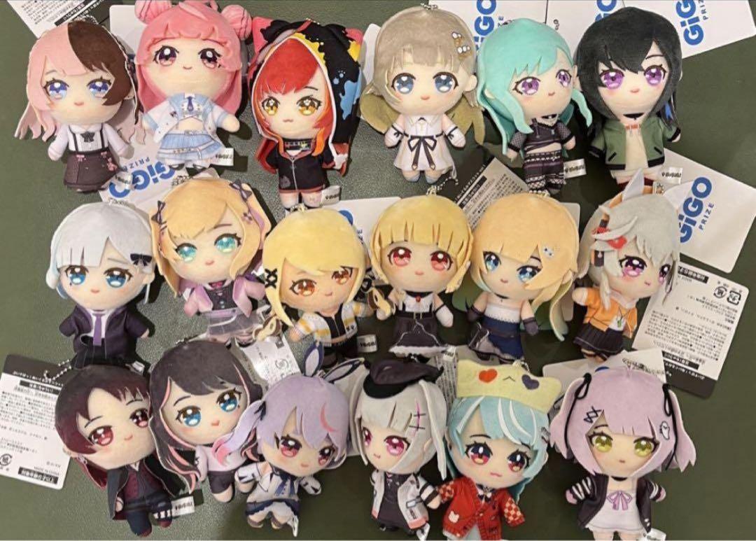 ぶいすぽっ！ ぬいぐるみマスコット GIGO 限定　全種類コンプリートセット　㊃