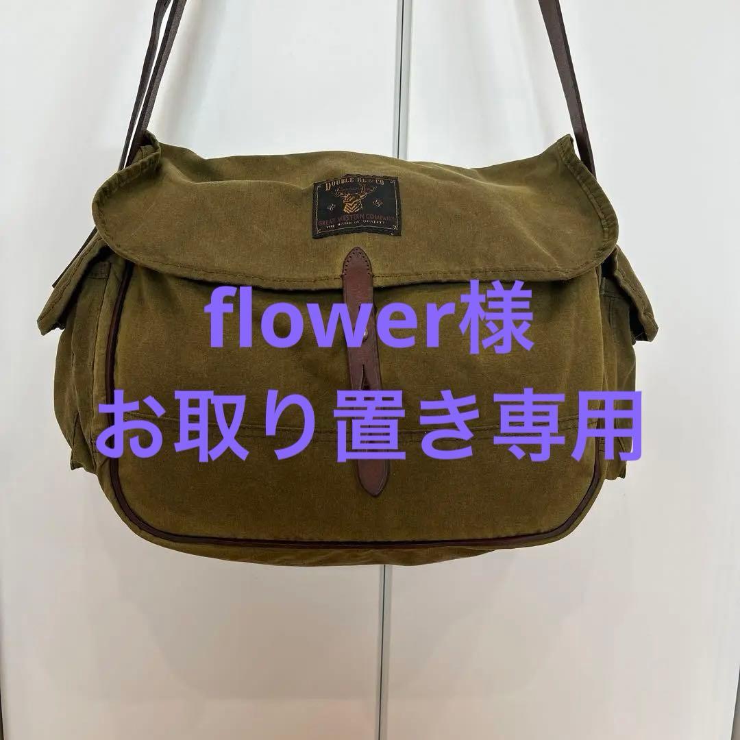 RRLオイルドコーティング、ショルダーバッグ