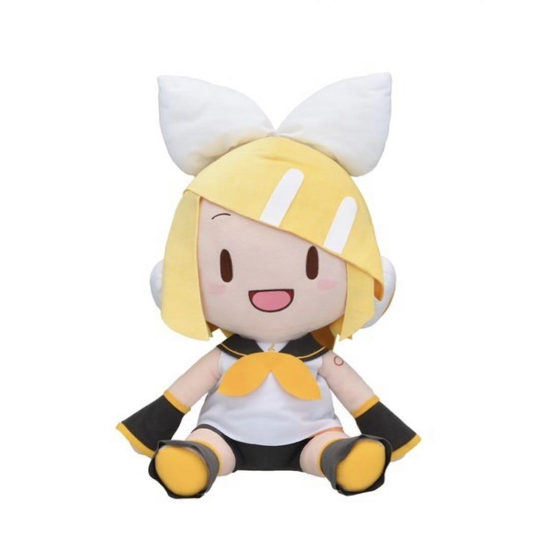 鏡音リン ふわぷち どでかジャンボぬいぐるみ 初音ミクシリーズ