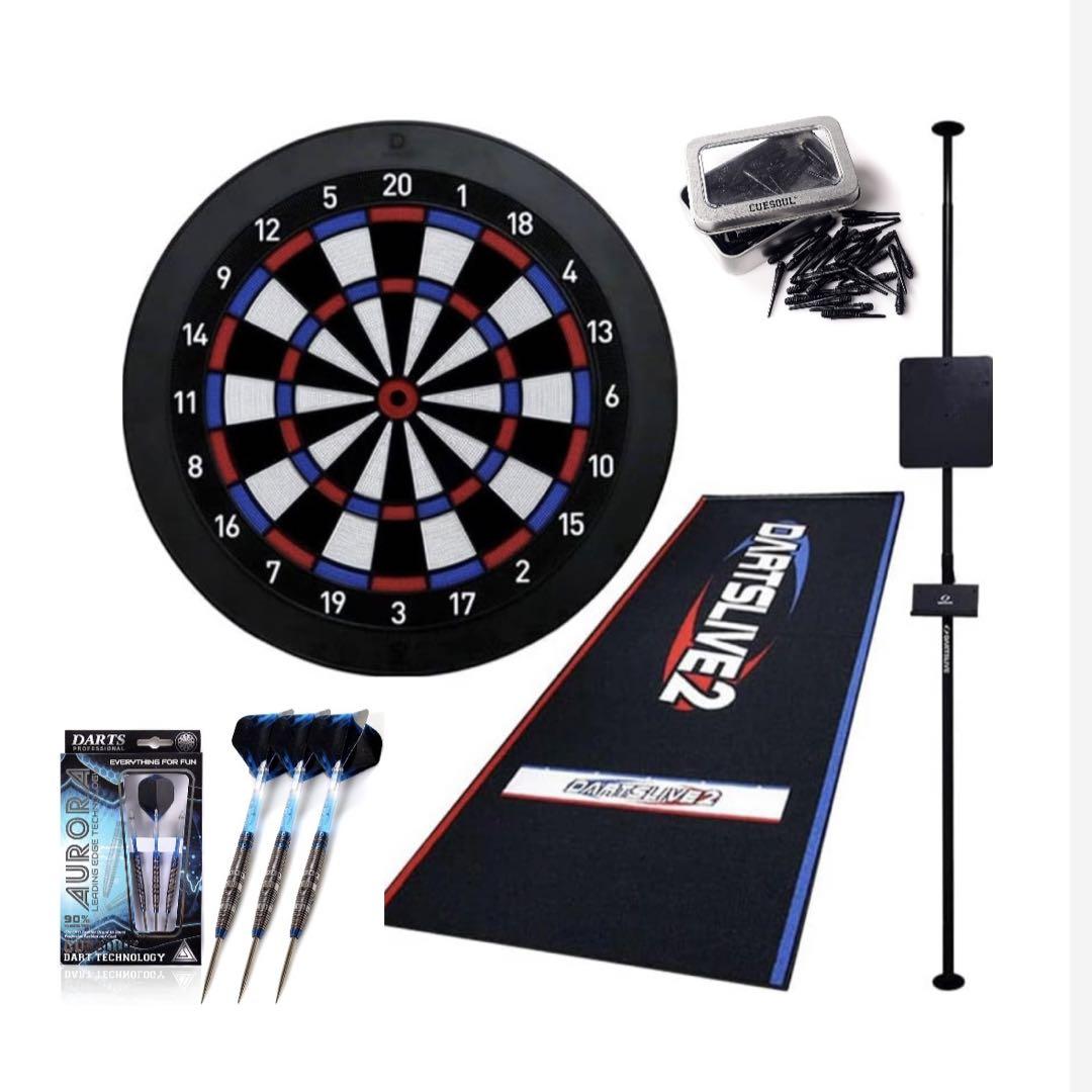 DARTSLIVE Home ダーツライブホーム ＋ CUESOUL 5点セット