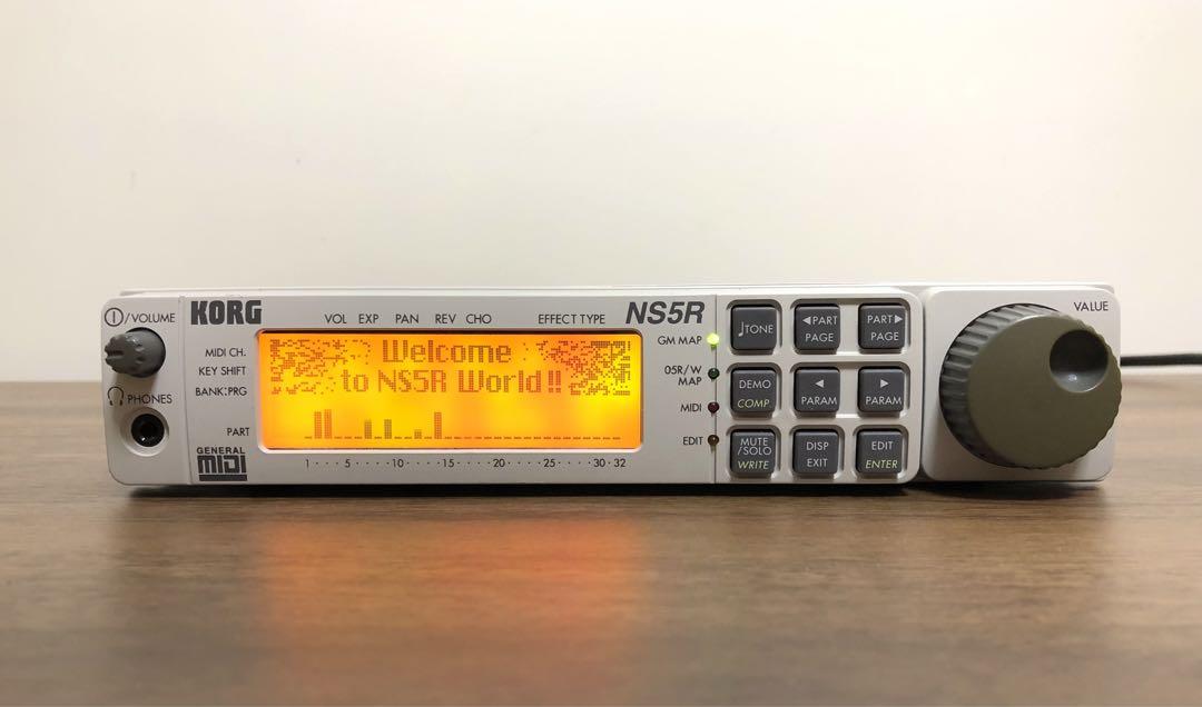 【希少レア/美品/動作保証】KORG コルグ NS5R MIDI 音源モジュール