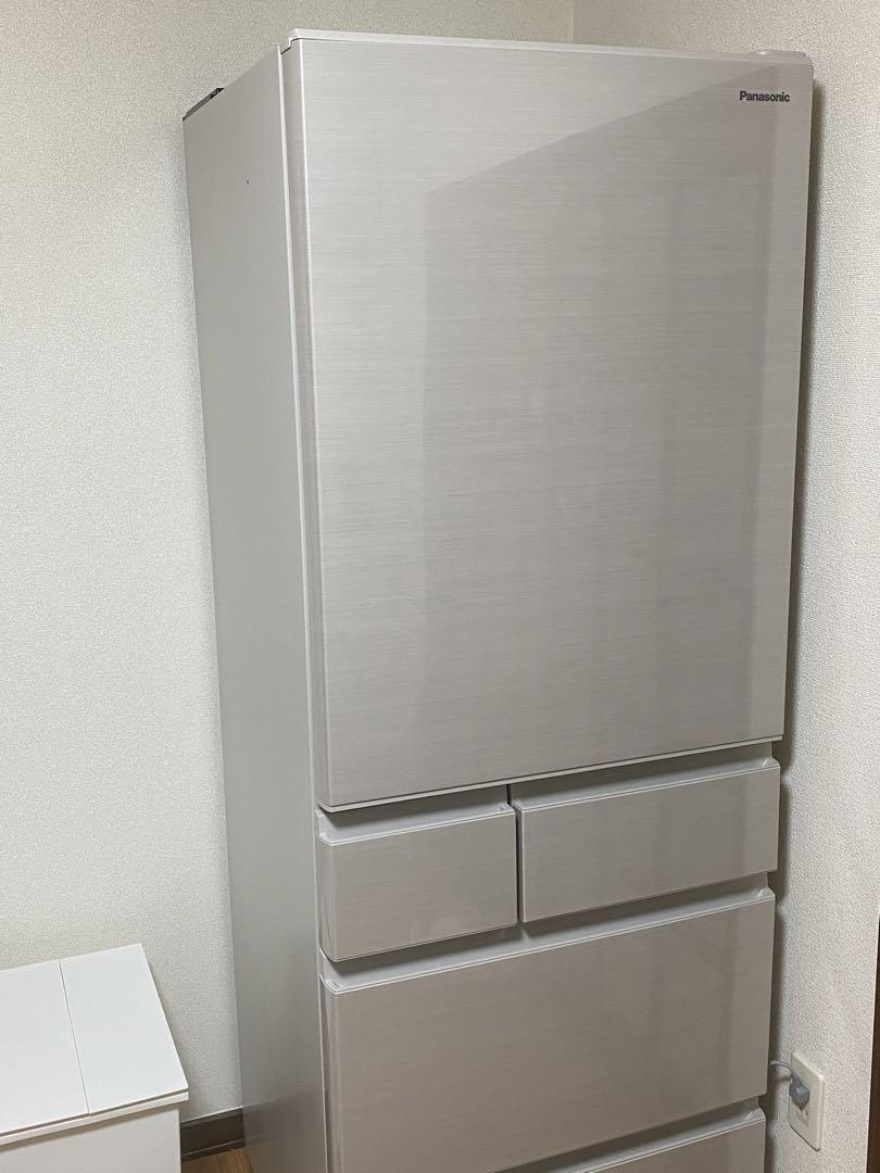 Panasonic 大容量 冷蔵庫 NR-E507EX-N CREAM 502L