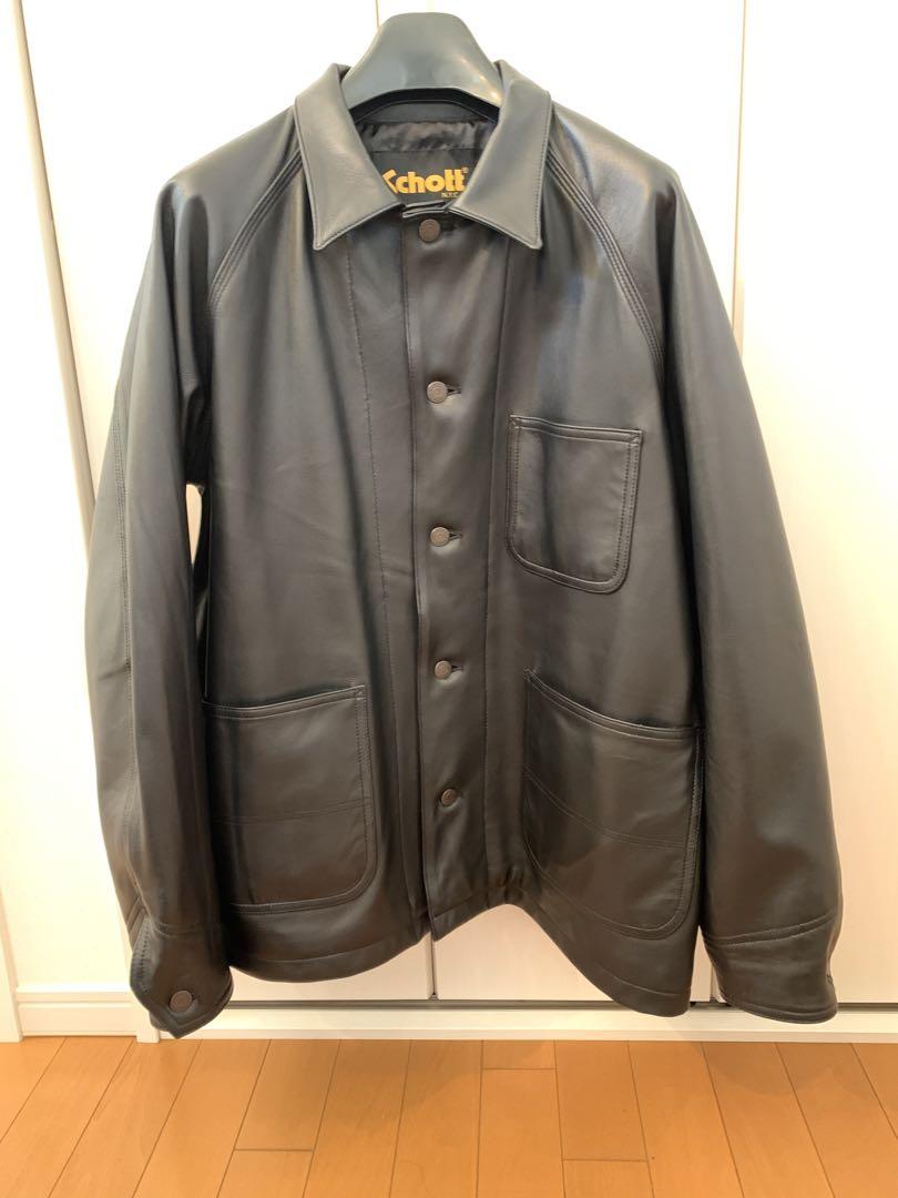 Schott JOURNALSTANDARD別注LEATHER COVERALL