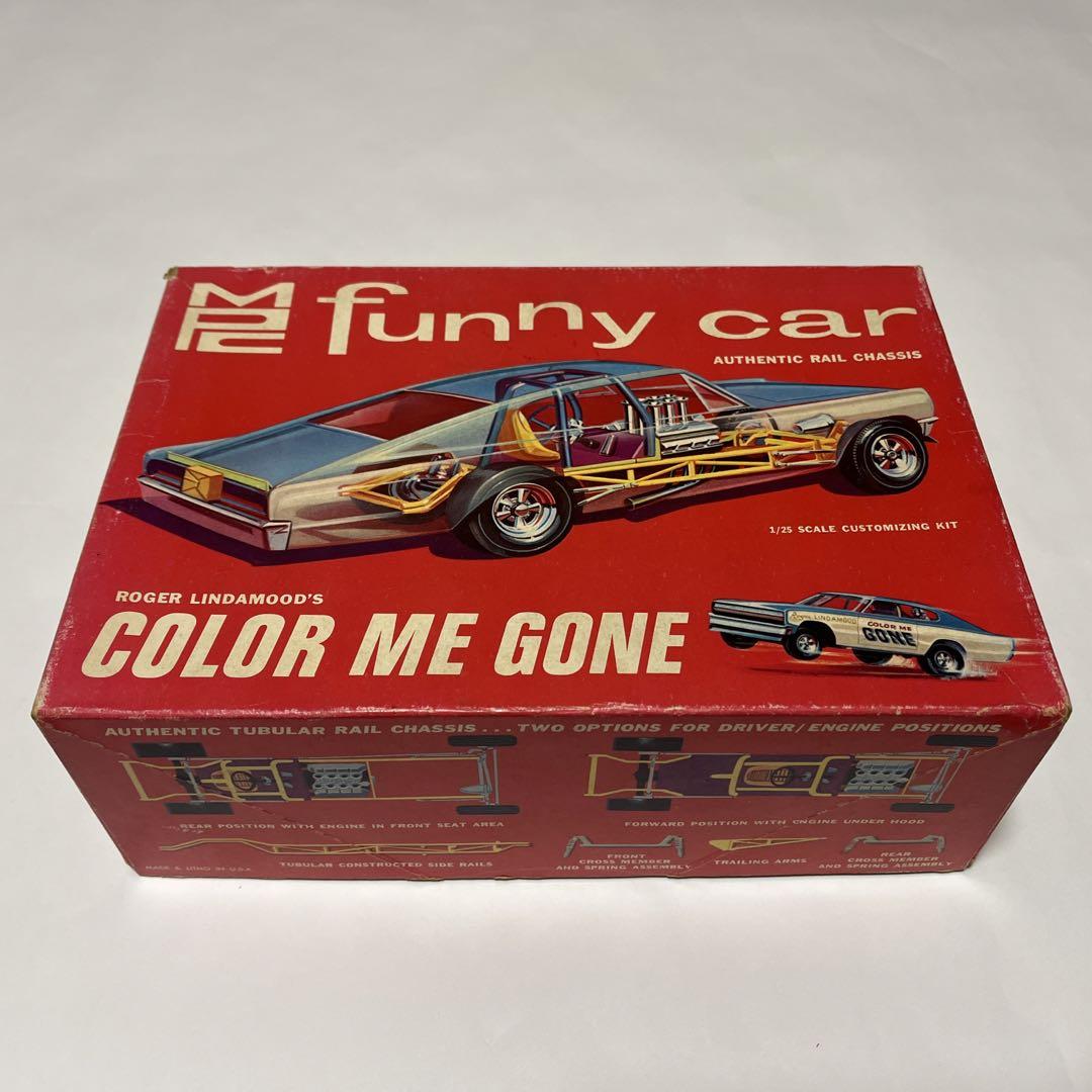 輸入プラモデル　MPC funny car
