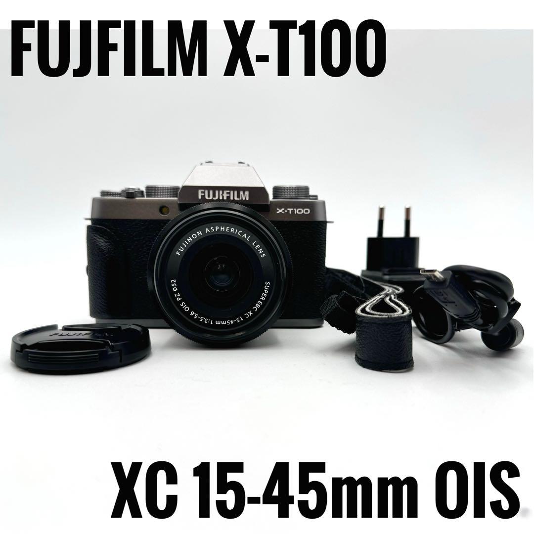 FUJIFILM X-T100レンズキット 富士フイルム ミラーレス一眼