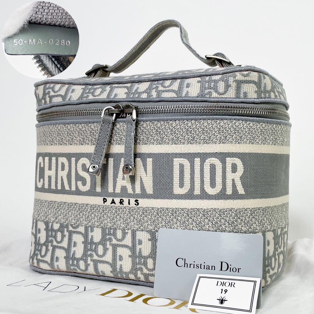 鑑定済　Christian Dior  バニティバッグ レディディーライト