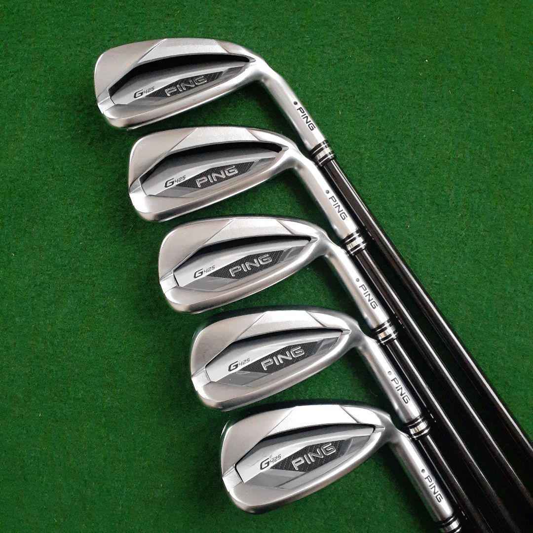 【Runa】ピン G425 アイアン 5本セット 6-PW  ツアーAD