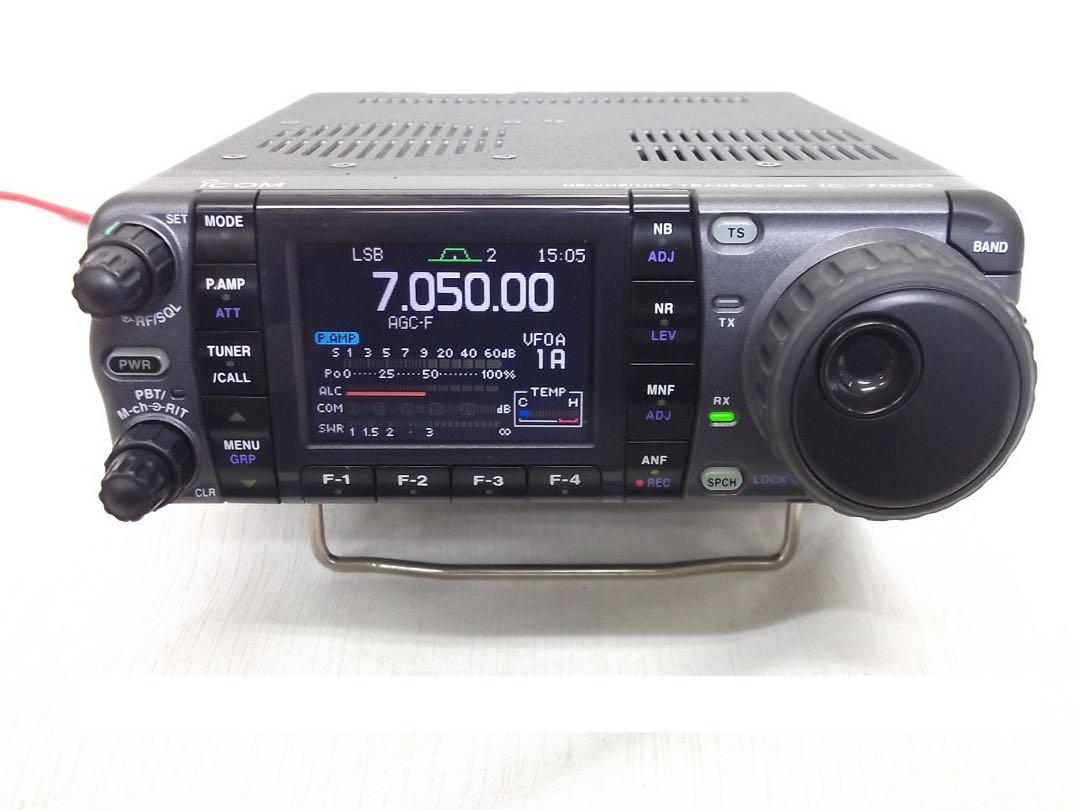 ICOM アイコム　IC-7000 メーカー点検済み　メインダイヤル新品交換済