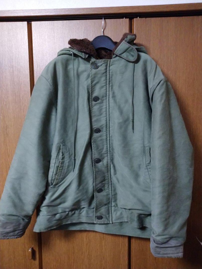 60s 70s ビンテージ フランス軍 海軍 フレンチ デッキジャケット USN