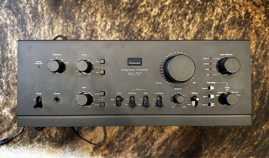 アンプ SANSUI AU-707