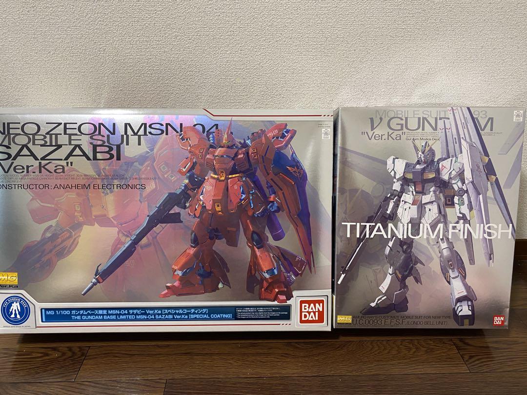 νガンダムver.kaチタニウム サザビー ver.ka スペシャルコーティング