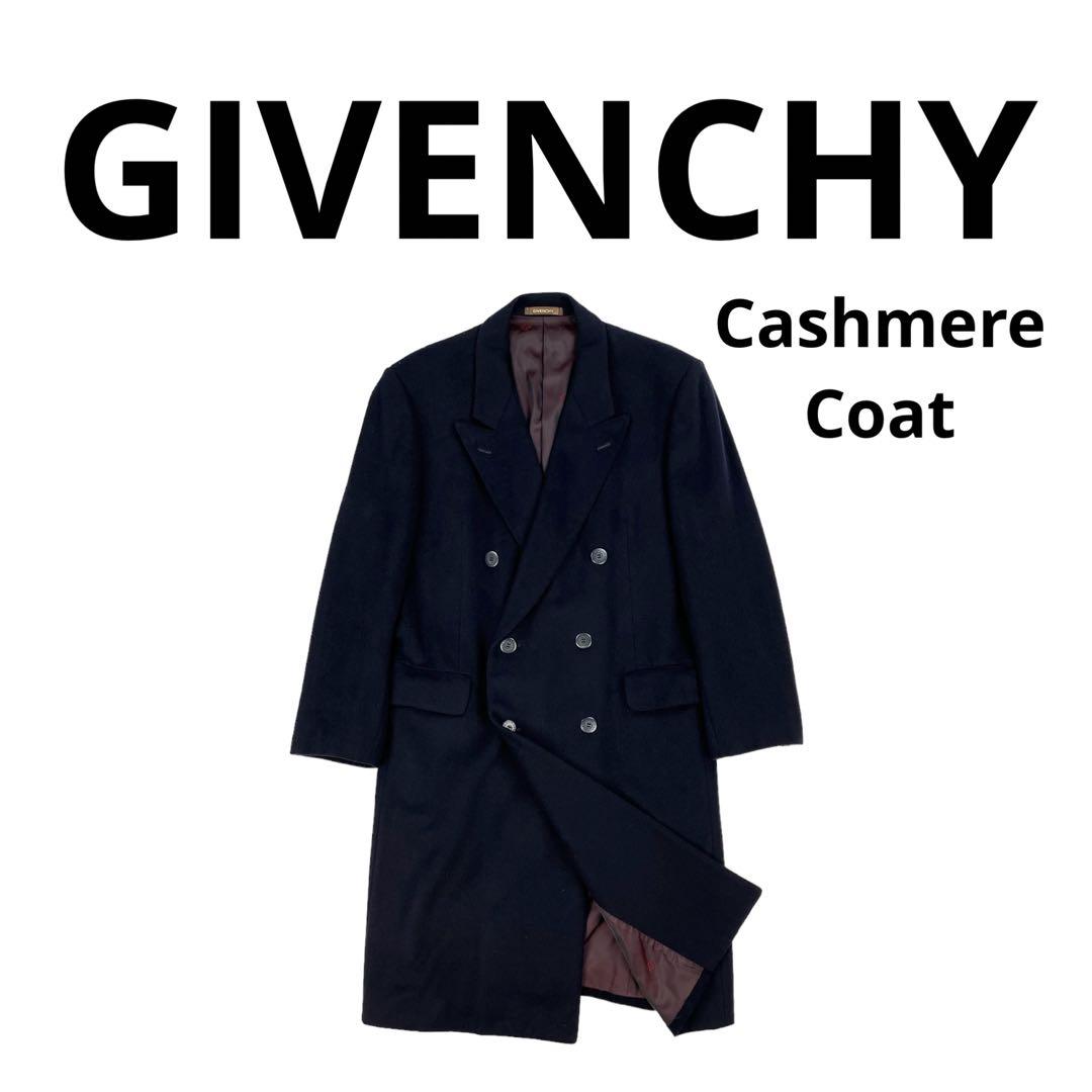 【至高の逸品】 GIVENCHY カシミア混 ウール チェスター コート ロング