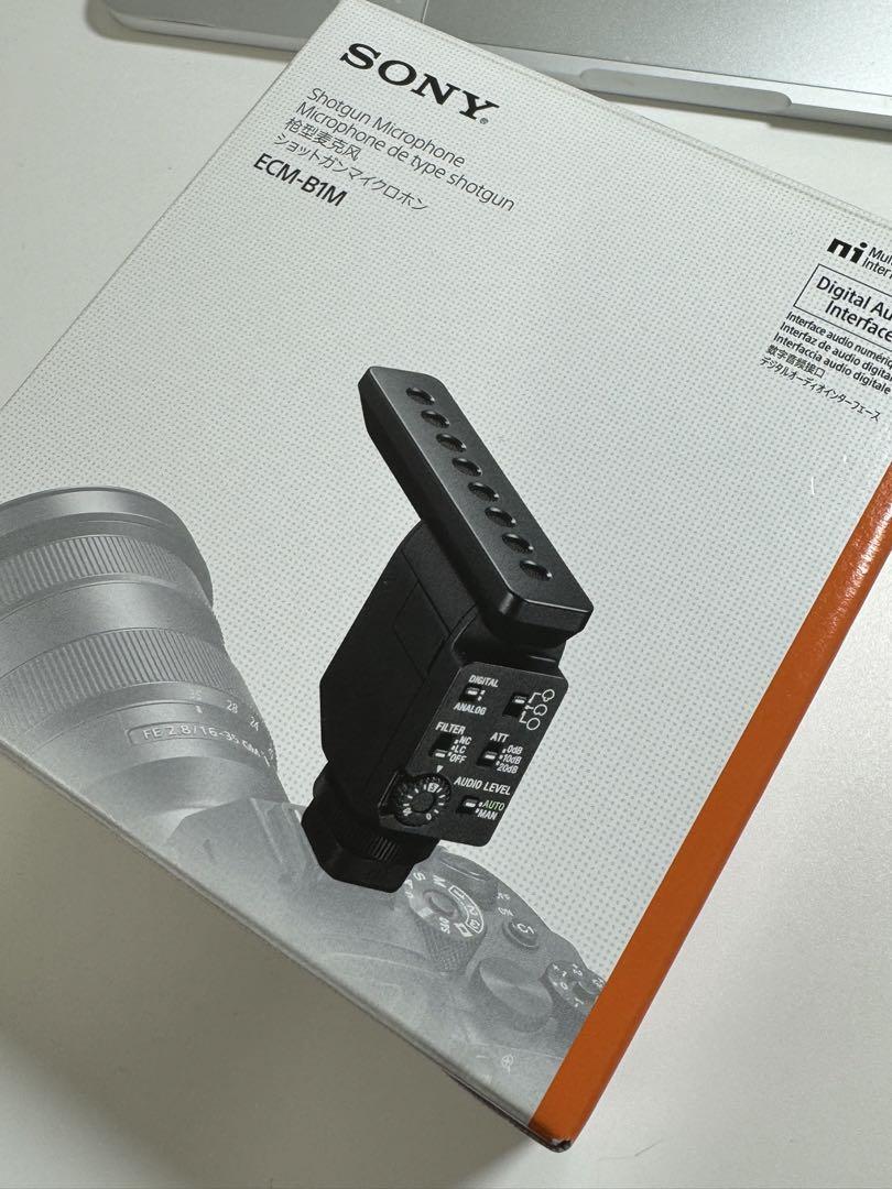 SONY ショットガンマイクロホン ECM-B1M
