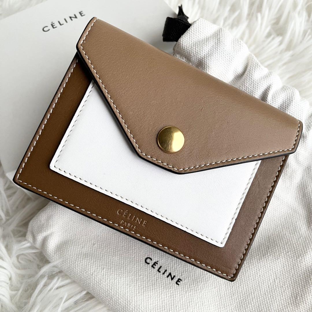【極美品】 CELINE　マルチファンクション　カードケース　名刺入れ　レザー