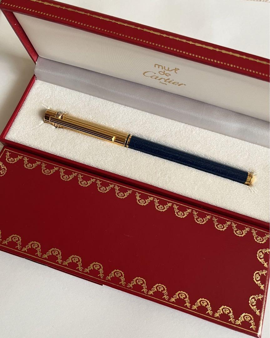 お値下げ カルティエ  CARTIER 万年筆 保証書・説明書・ケース付き