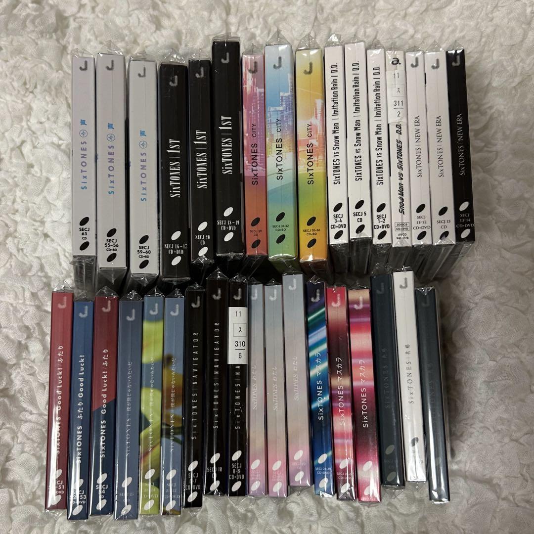SixTONES CDアルバム シングル 全形態 セット　まとめ売り