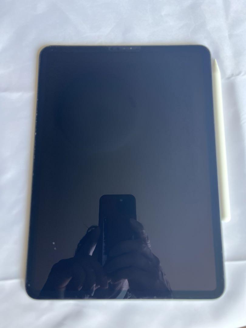 iPad Pro 11インチ　第1世代　アップルペンシル付き　保護カバー付き