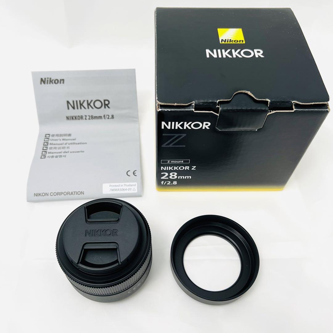 極美品 Nikon NIKKOR Z 28mm f/2.8 Zマウント 単焦点