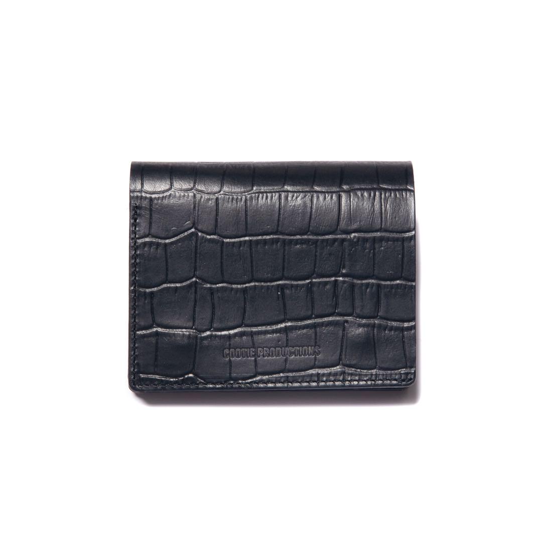 cootie Leather Compact Purse（Crocodile）