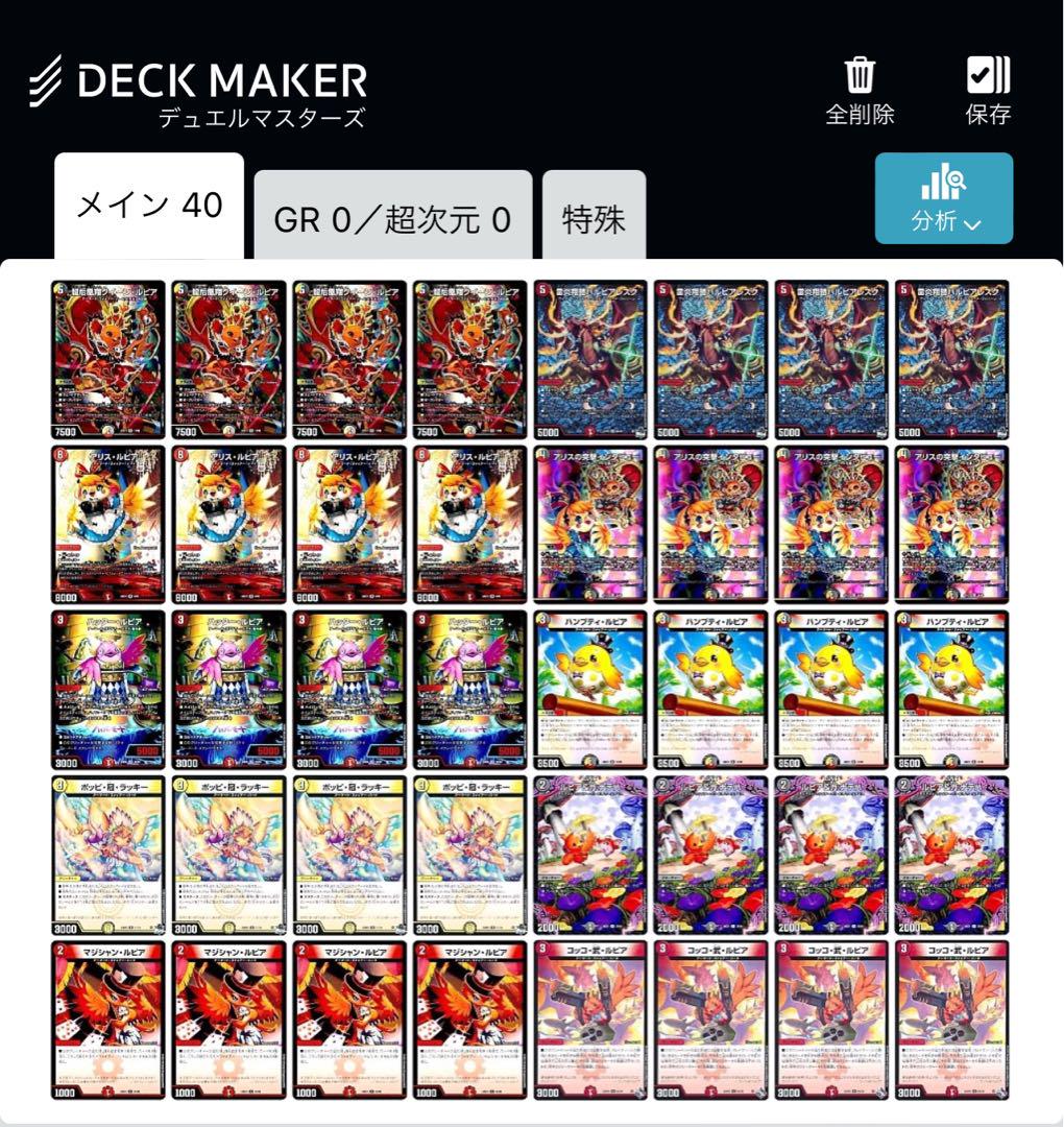 CS優勝構築　デイガファイアーバード