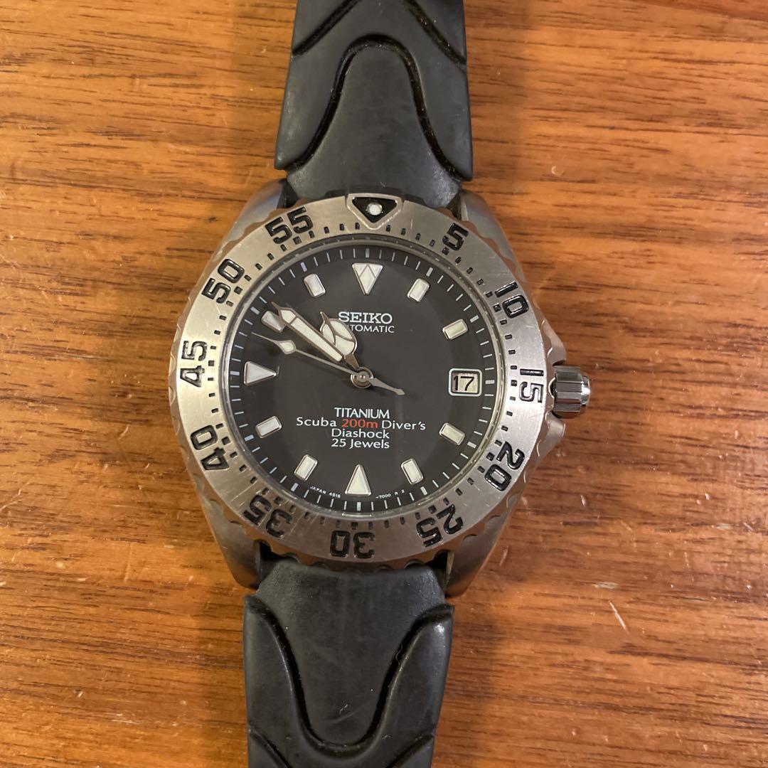 SEIKO セイコー 4S15-7000 SCUBA Diver's200m