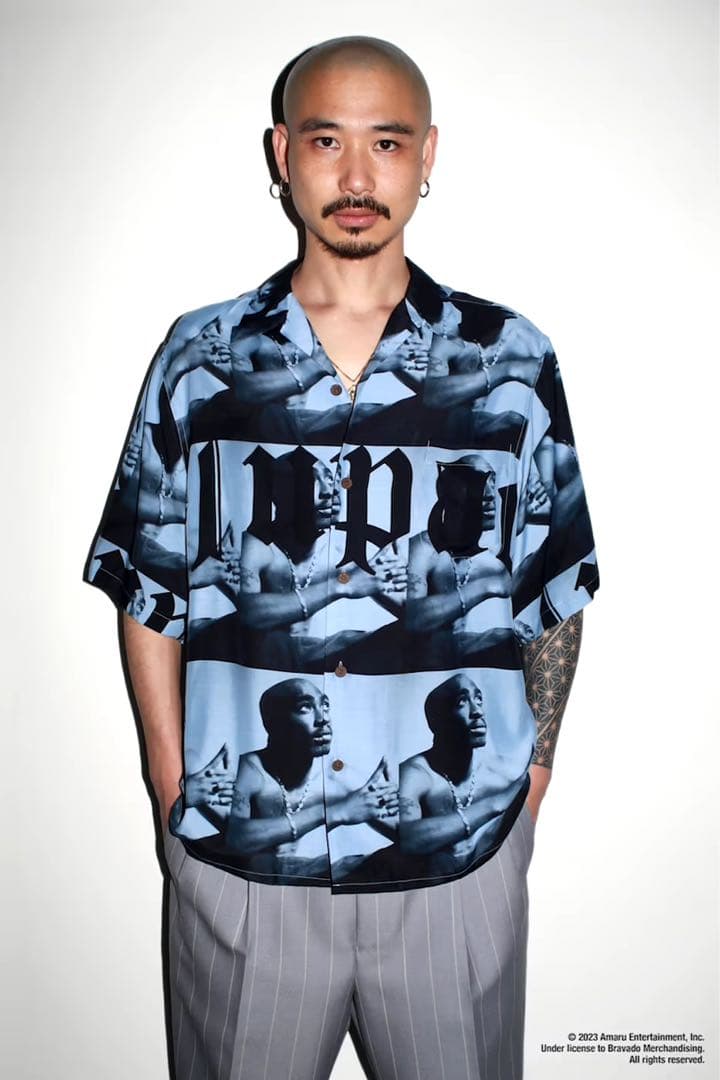 トップス WACKO MARIA 2PAC  HAWAIIAN SHIRT