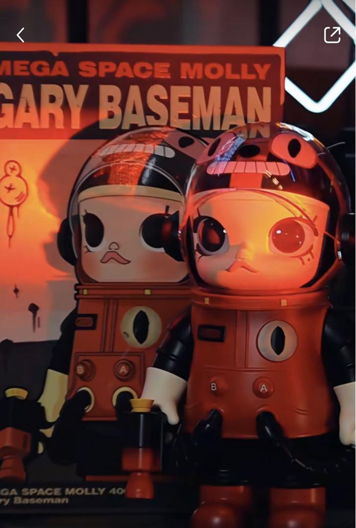 その他 Popmart MEGA SPACE MOLLY 400% Gary Basem