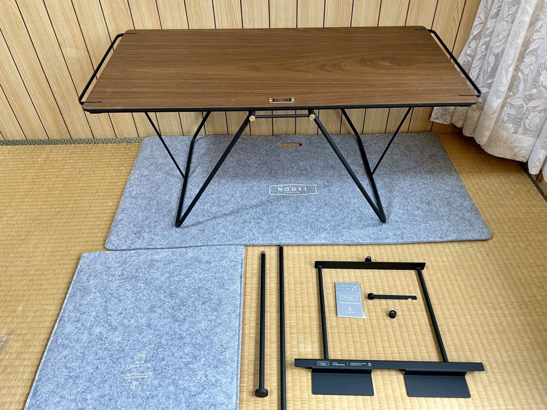 NODEL design バタフライテーブル フラットバーナー　スノーピーク