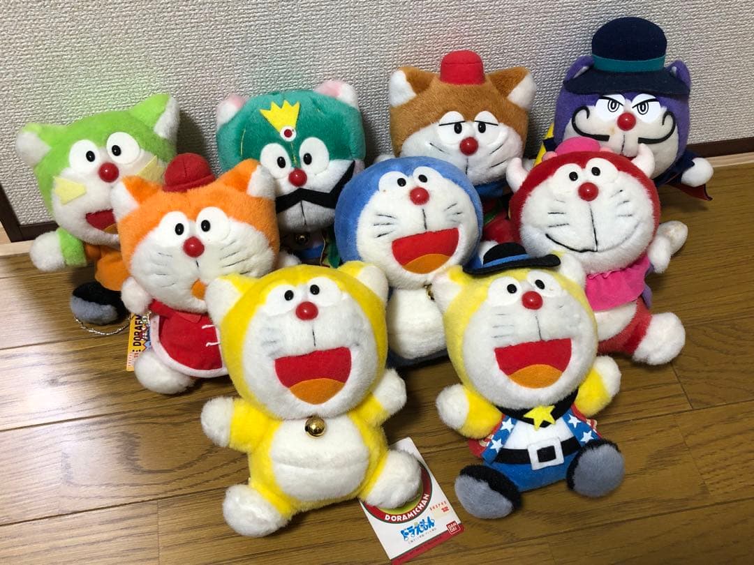 ドラえもん・ドラえもんズ・怪盗ドラパン ぬいぐるみ