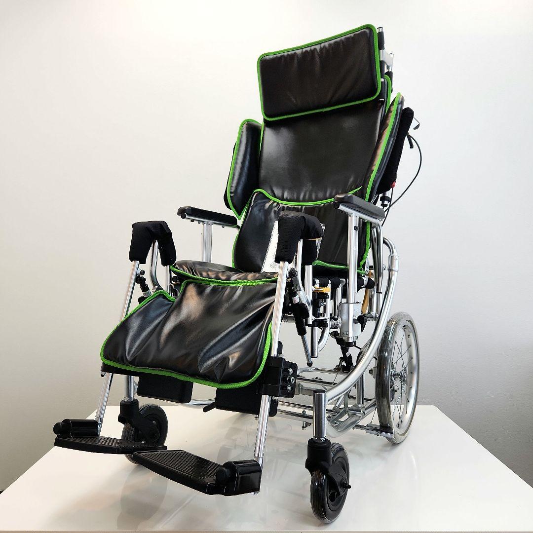 Miki　介助用　座面昇降　フルリクライニング　多機能　車椅子　ネクストローラー