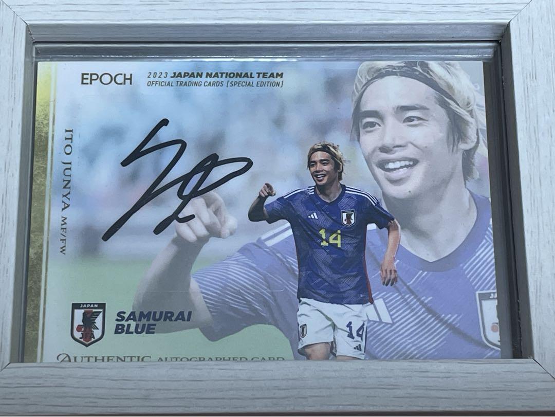 サッカー日本代表　2023 SE 伊東純也　直筆サイン　カード　50枚限定　シリ