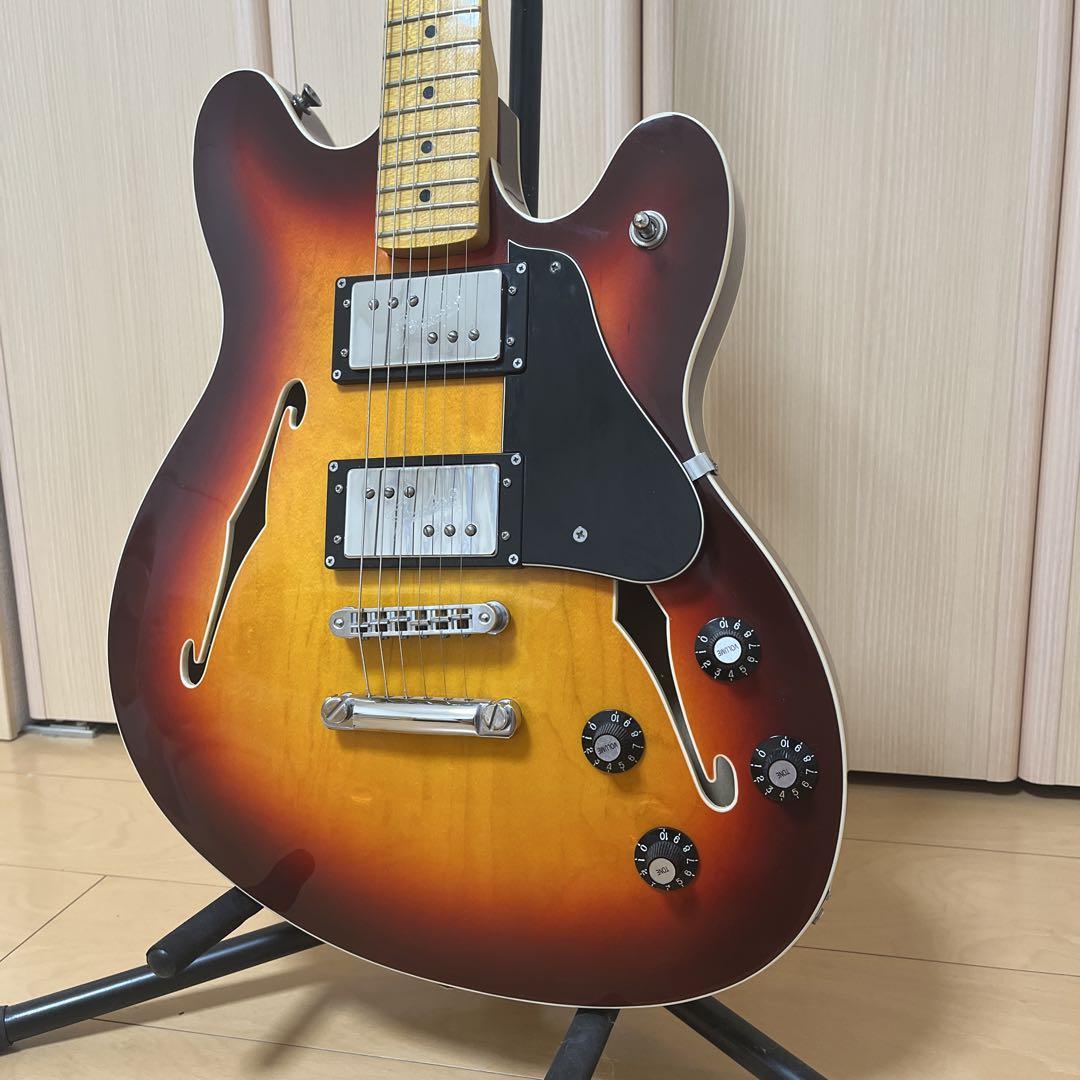 【美品】Fender starcaster 復刻版!! スターキャスター